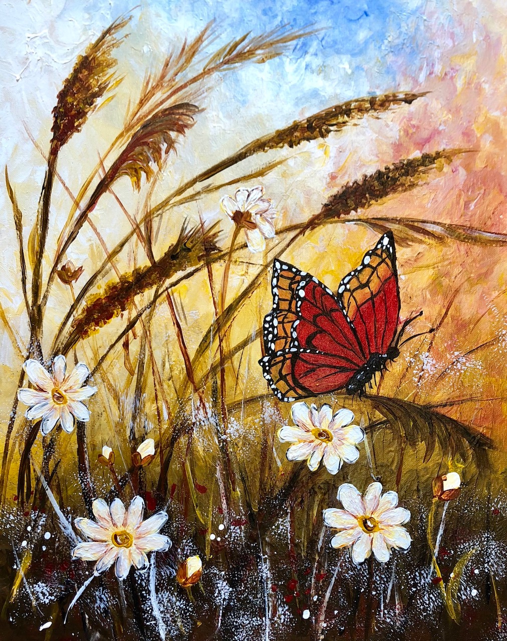 Garden　Butterfly　Binghamton　Uncorked　Creations